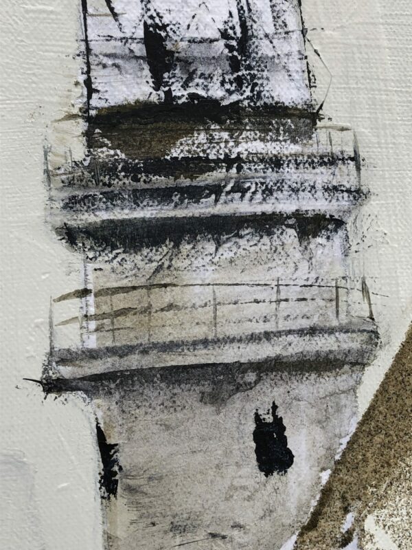 VENDU - Bateau doublant le phare du Fastnet Rock