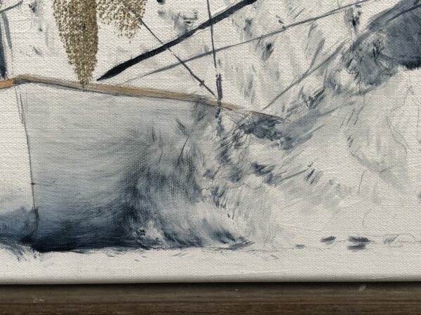 VENDU - Simon Russel lors du championnat du monde de Finn à Medemblik