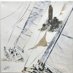 Voiliers en régate près du Fasnet Rock