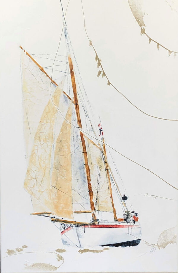 Sandefjord canot de sauvetage à voile